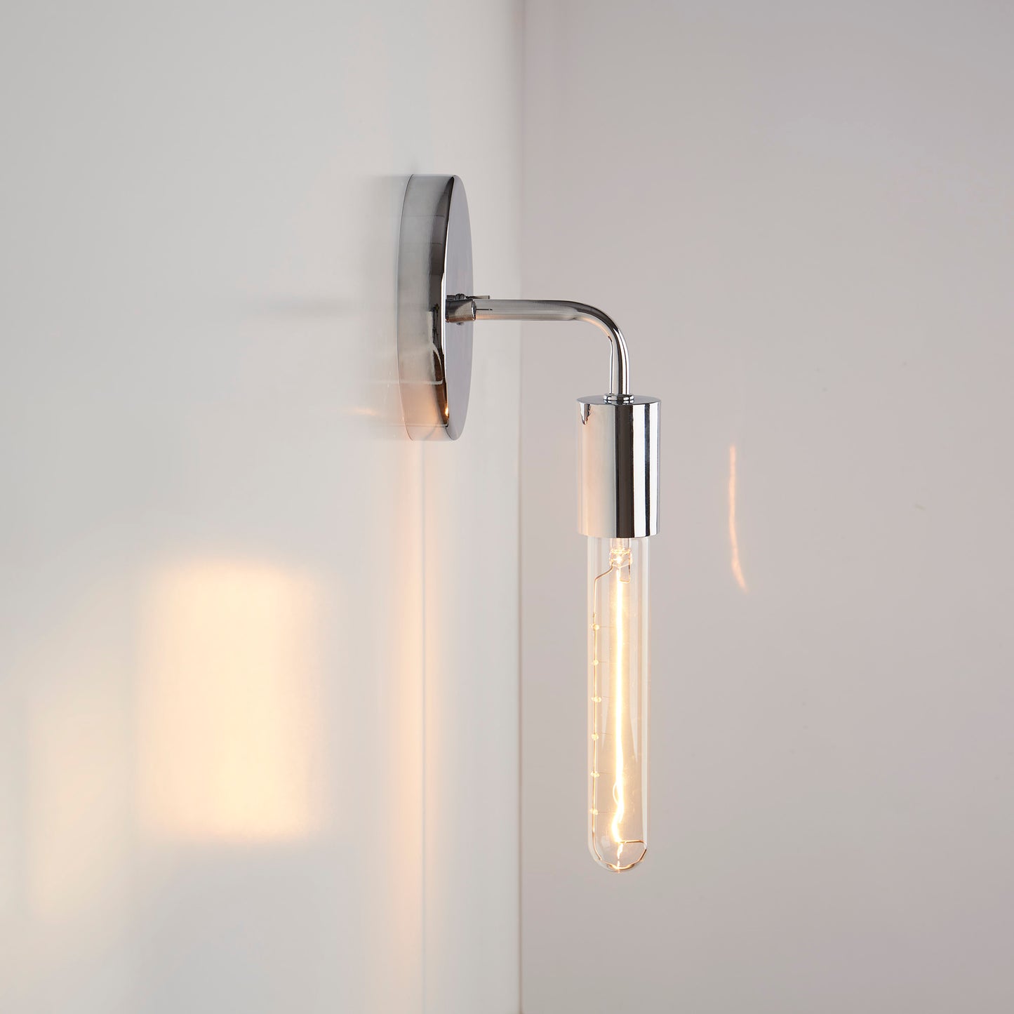 Wall Sconces Chrome Yellow Chroming Base without Shade