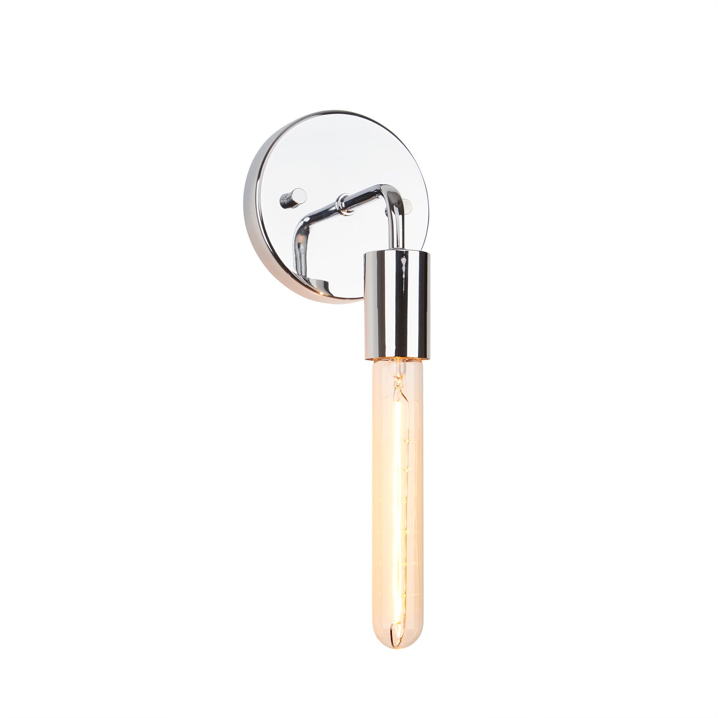 Wall Sconces Chrome Yellow Chroming Base without Shade