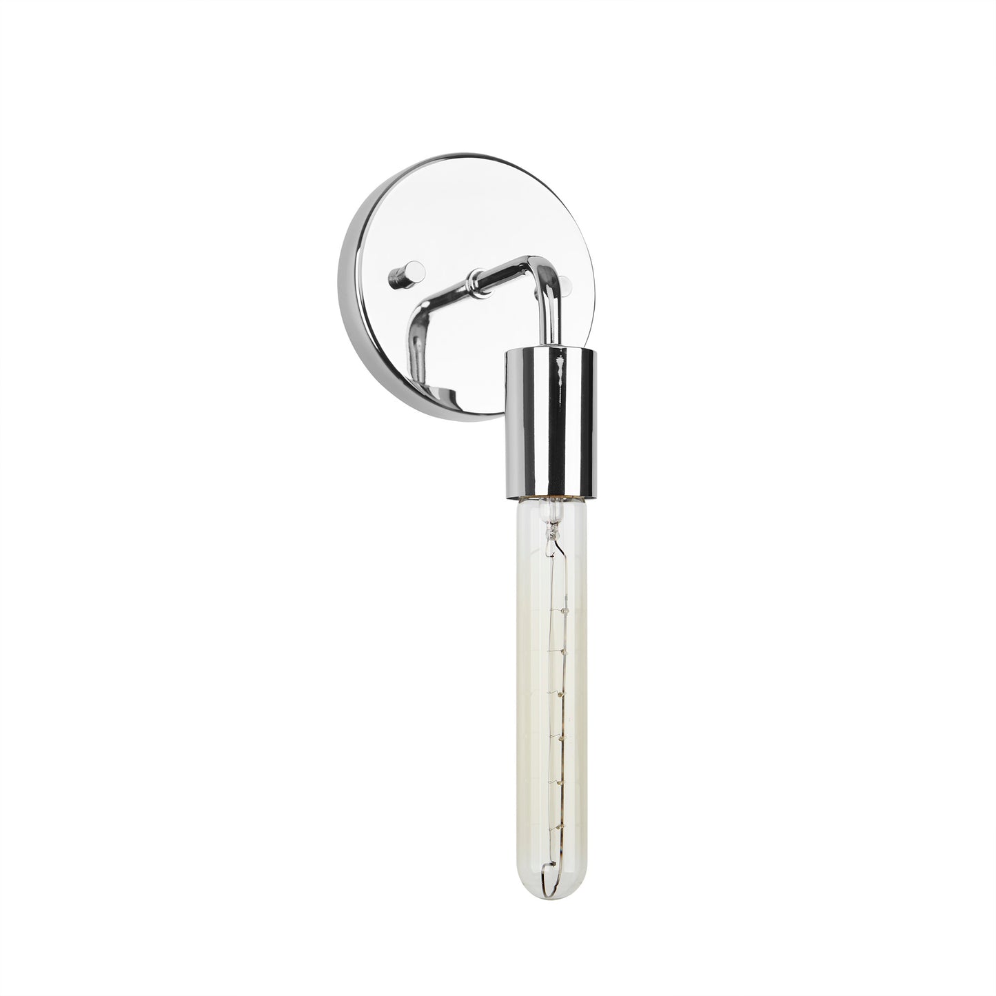 Wall Sconces Chrome Yellow Chroming Base without Shade