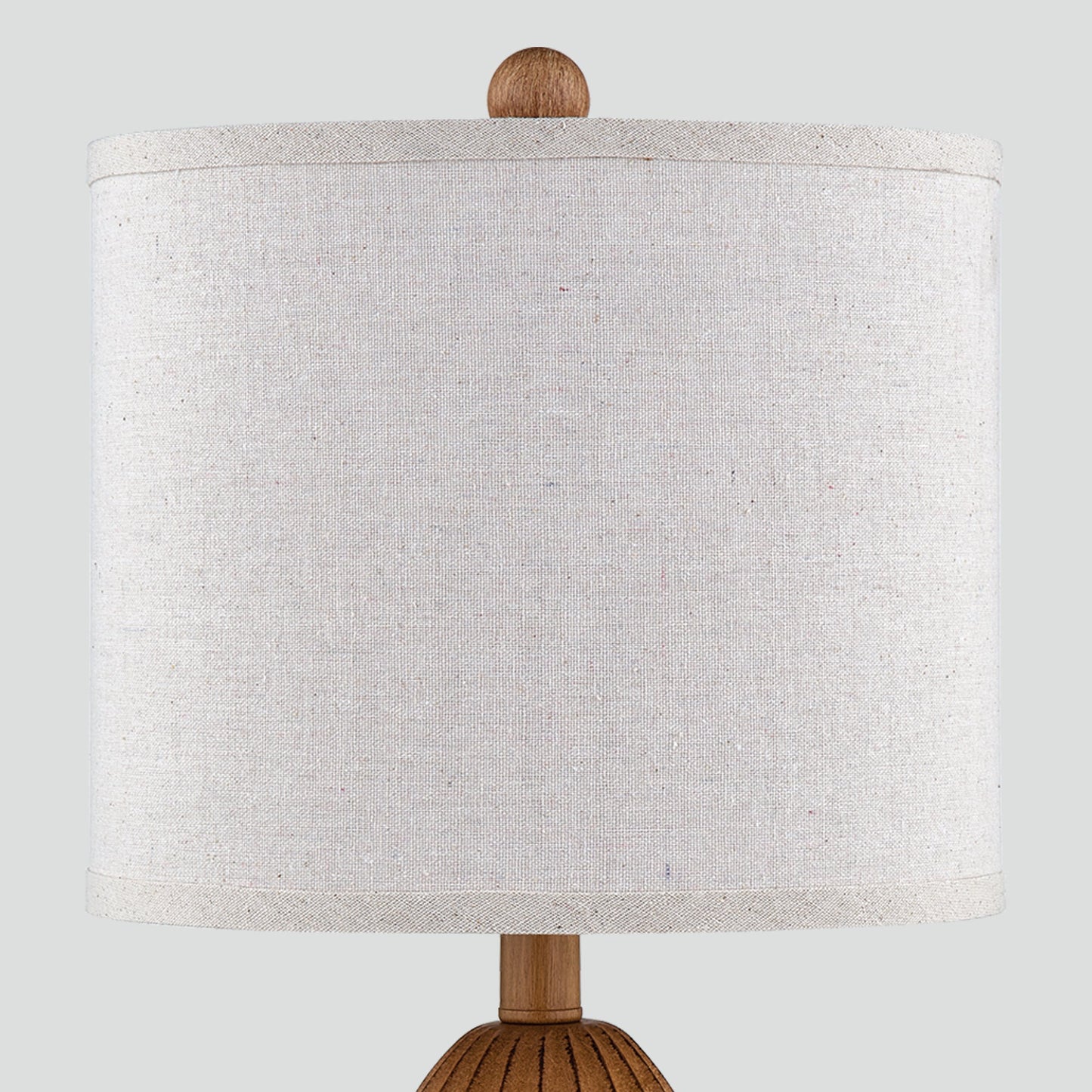 Cinkeda Table Lamp Brown Resin 3-Way Dimming (Set of 2)