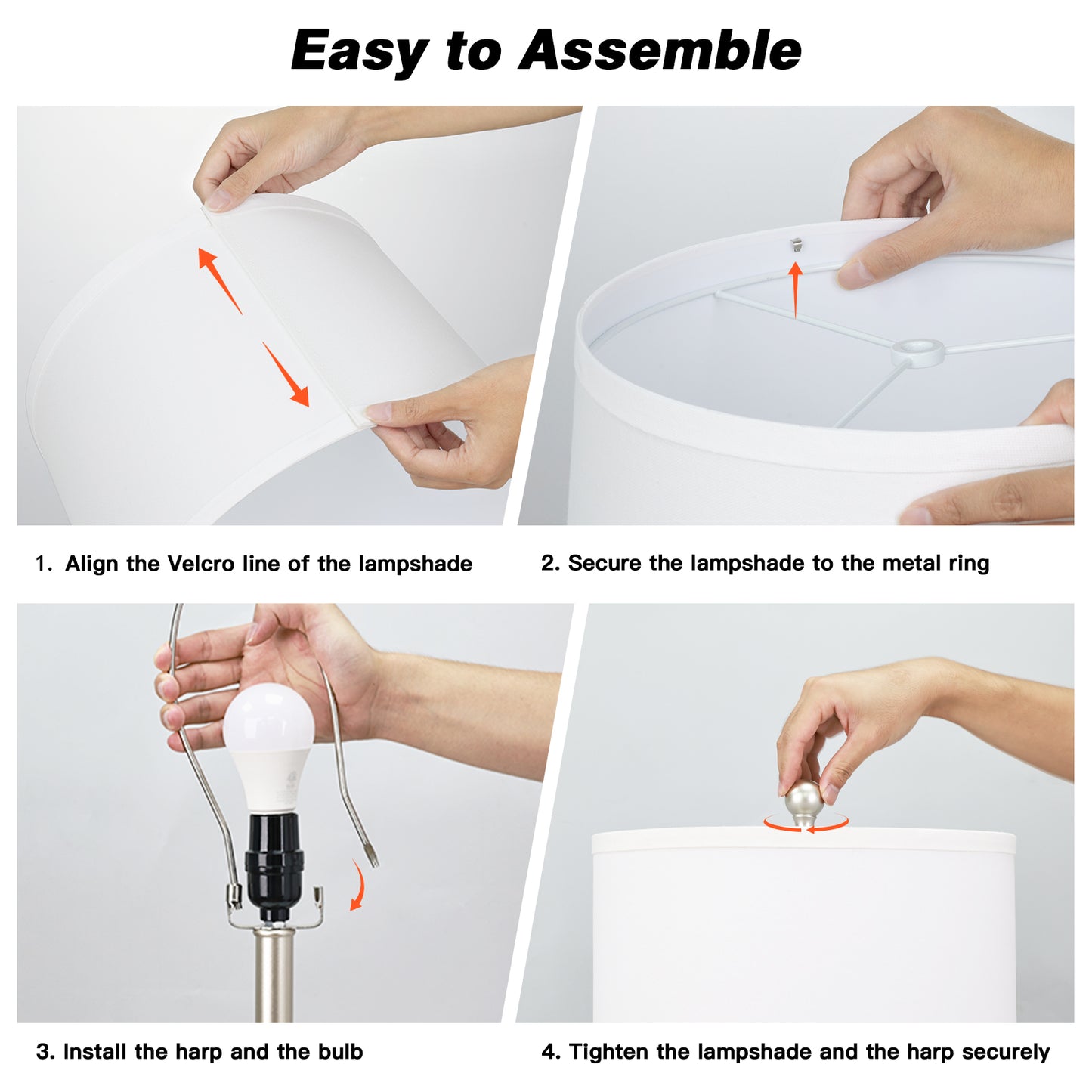 Cinkeda Silver Table Lamps 2 Pack, 30 Inch Touch Control Nightstand Lamp with USB A+C, Dimmable LED Modern Sculptural Lamp for Bedroom Living Room