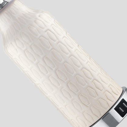 Table Lamps White Ceramic Touch Dimming USB Port AC Outlet(Set of 2)