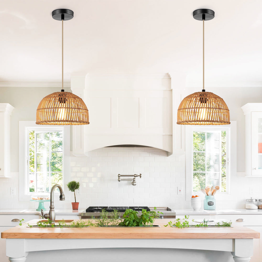 Rattan Pendant Light a Versatile and Easy-to-Install Solution for Home