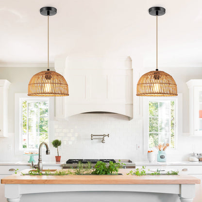 Rattan Pendant Light a Versatile and Easy-to-Install Solution for Home